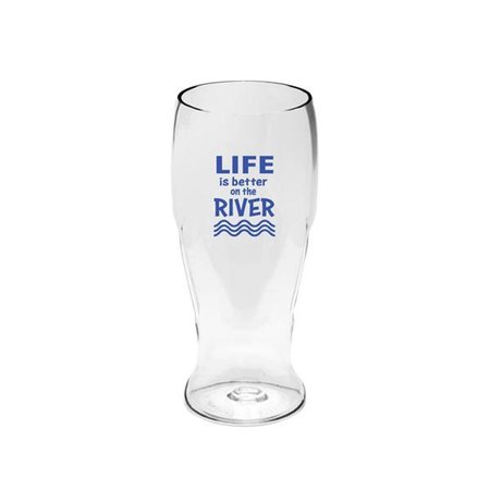 ZEES CREATIONS Life is Better on the River EverDrinkware Beer Tumbler ED1003-CS7